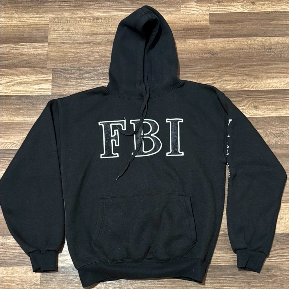 Vintage FBI Washington DC Pullover Hoodie